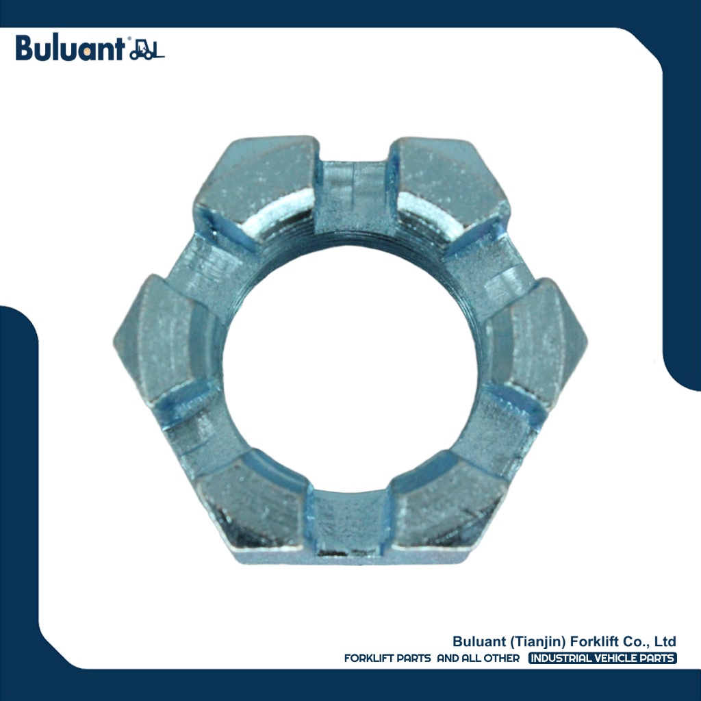 Buluant 30dm30 Forklift Slotted Round Nut Fits Clark Electric Diesel Trucks