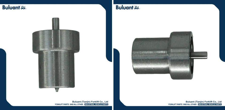 Buluant (Tianjin) Forklift Co., Ltd product display featuring multiple types of forklift engine mounts. The image shows a variety of engine mount models with thickened anti-vibration rubber cores, galvanized metal mounting brackets, and precision-machined fixing holes. Key advantages: strong load-bearing capacity, low noise operation, and compatibility with mainstream forklift brands (KION, HYSTER-YALE, TOYOTA, HELI). Bottom section displays Buluant logo, company name Buluant (Tianjin) Forklift Co., Ltd, and slogan 'FORKLIFT PARTS AND ALL OTHER INDUSTRIAL VEHICLE PARTS'.